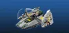 A LEGO Star Wars A-wing Starfighter with a pilot. Podgląd zdjęcia produktu