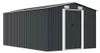 vidaXL Casetta da giardino 257x392x181 cm in metallo Anteprima dell’immagine prodotto 3