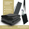 deluxe4home® Hängesessel mit 2 Kissen Anthrazit + Produktbild-Vorschau 5