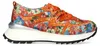 Laura Vita Damen Sneaker Metallic Plateau Floral TELLAO 09, Produktbild-Vorschau 3
