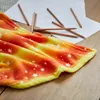 Lumaland Kuscheldecke für Kinder - 75 x 100 cm - Orange TV Produktbild-Vorschau 5