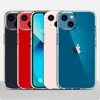 A row of five iPhones in different colored cases, displayed side-by-side. Podgląd zdjęcia produktu