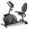 A studio shot of a recumbent exercise bike. Produktbild-Vorschau