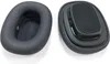 Two black ear pads for headphones are shown against a white background. Produktbild-Vorschau