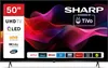Sharp 50HM5745E QLED Fernseher 50 Zoll Smart TV by TiVo 4K Produktbild-Vorschau 1