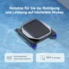 A pool cleaning robot floating in a swimming pool. Náhľad obrázku produktu