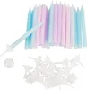 Bougies d'anniversaire Rico Design avec support, 24 pièces, Voir les images du produit 1
