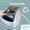 Mülleimer Schwingdeckel Mülleimer Küche 33 L Groß 60 cm Produktbild-Vorschau 4