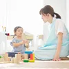 Relaxdays Kindersitzgruppe, Kindertisch Set, Tisch und Produktbild-Vorschau 3