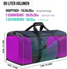 normani Sport- und Reisetasche mit Rucksackfunktion 90 l Produktbild-Vorschau 8