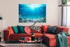 MuchoWow® Poster Unterwasserwelt - Meerestiere - Wasser - Produktbild-Vorschau 2