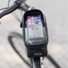 Wasserdichte Fahrradtasche mit abgeschirmtem Handyhalter Produktbild-Vorschau 3