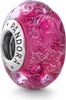 Pandora Wellenförmiges lachsfarbenes Murano-Glas Charm Produktbild-Vorschau 9