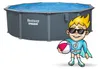 Piscina rotonda smontabile Bestway Hydrium in acciaio, Ø Anteprima dell’immagine prodotto 6