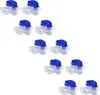 A collection of wire connectors arranged diagonally on a white background. Produktbild-Vorschau