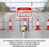 Hengda Absperrkette Kunststoffkette Rot Weiß 6mm Stärke für Produktbild-Vorschau 4