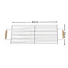 Rechteckiger Grillrost 65 x 30 cm aus hochwertigem Produktbild-Vorschau 2