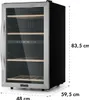 Klarstein Weinkühlschrank, Getränkekühlschrank Schmal, Produktbild-Vorschau 9