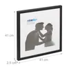 Relaxdays Bilderrahmen 2er Set, 38,5x38,5 cm, quadratisch, Produktbild-Vorschau 4