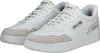 A pair of white and gray low-top sneakers. Produktbild-Vorschau