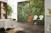 Komar Fototapete "Jungle Trail", grün/weiß, 368 x 254 cm Produktbild-Vorschau 1