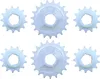 Kettenradsatz 13 + 19 Zähne Stiga Park Pro 16 18 20 21 23 Produktbild-Vorschau 1
