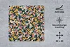 MuchoWow® Mauspad Mousepad Blumen - Regenbogen - Muster Produktbild-Vorschau 3