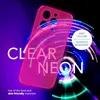 Neon Hülle für iPhone 14 Pro Max, Durchscheinend Bunt Produktbild-Vorschau 3