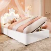 A child's bedroom with a bed, canopy, and decorative elements. Produktbild-Vorschau