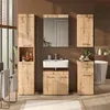 Meuble salle de bain Vicco Luna Chêne Wotan 37x79cm, Model Voir les images du produit 7
