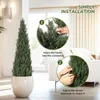 Zestaw 2 szt. - Sztuczny Cyprys / Żywotnik (Tuja) 120 cm – Podgląd zdjęcia produktu 4