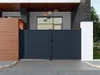 Drehtor NAZARIO, Aluminium massiv, anthrazitfarbig - 350 × Produktbild-Vorschau 6