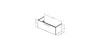 Ideal Standard T5515NG WT-Unterschrank i.life B 1 Auszug Produktbild-Vorschau 2