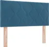 Tête de lit vidaXL bleu foncé 90 cm velours Voir les images du produit 1