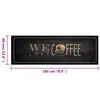 vidaXL Küchenteppich Waschbar Kaffee 60x180 cm Samt Produktbild-Vorschau 4