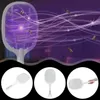 Elektrische Insektenklatsche 2in1 UV Lampe 2500V Akku 1200 Produktbild-Vorschau 2