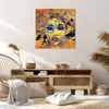 Bild auf Leinwand - Leinwandbild - Gesicht Frau - 70x70cm - Produktbild-Vorschau 7