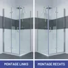IMPTS Duschkabine 80 x 80 cm Eckeinstieg Duschtür Eckdushe Produktbild-Vorschau 13