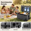 KOMFOTTEU - Grande borsa frigo isolante in plastica con Anteprima dell’immagine prodotto 4