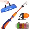 Angelset fš¹r Kinder, tragbares Teleskop-Angelruten- und Produktbild-Vorschau 6