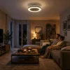 Plafon LED Lampa Sufitowa z Wentylatorem 55W 3000K-5000K z Podgląd zdjęcia produktu 10