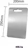 Tagliere in acciaio inox 30×20 cm Igienico Antigraffio e Anteprima dell’immagine prodotto 5