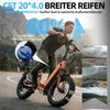 TTGO F6 Boost E-Bike Klapprad 20x4 Zoll, 70Nm Produktbild-Vorschau 9