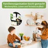 banjado tablica magnetyczna czarna Ø 47cm okrągła tablica Podgląd zdjęcia produktu 5