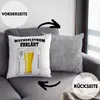 Trendation - Elektriker Deko-Kissen mit Füllung 40x40 Produktbild-Vorschau 2