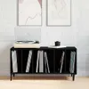 vidaXL Skříňka na desky vzhledu černého dubu 100 x 38 x 48 Náhled obrázku produktu 4