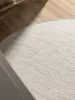 benuta Teppich Wohnzimmer Baumwollteppich Ron Creme ø 120 Produktbild-Vorschau 3