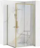 Rea Eckduschkabine Rapid Slide 120X80 Brush Gold Produktbild-Vorschau 1