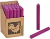 Stabkerzen aus Paraffin, 250/22 mm, Aubergine, KERZENFARM Produktbild-Vorschau 3