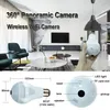 Caméra panoramique en forme d'ampoule, 3 Mpx, 360°, caméra Voir les images du produit 10